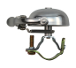 Preview: Crane Bell Co. Mini Suzu Bicycle Bell w/ Steel Band Mount - Polished Silver