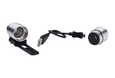 Rindow Bullet Lighting Aluminium LED Rücklicht CNC Gefräst - Silber