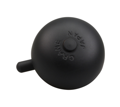 Preview: Crane Bell Co. Mini Karen Fahrradklingel mit Headset Spacer - All Black