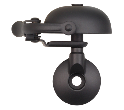 Crane Bell Co. Mini Suzu Bicycle Bell w/ Ahead Cap Mount - All Black
