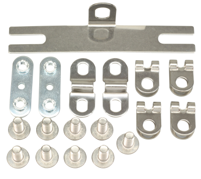 Dia-Compe ENE F1 & F2 Fender Mount Set - Silver