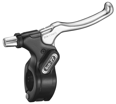 Dia-Compe TECH77 Bremshebel - Black / Silver