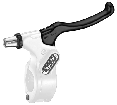Dia-Compe TECH77 Brake Lever - White / Black