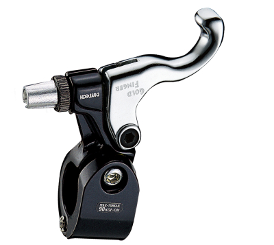 Dia-Compe TECH99DS "Gold Finger" Bremshebel - Black / Silver