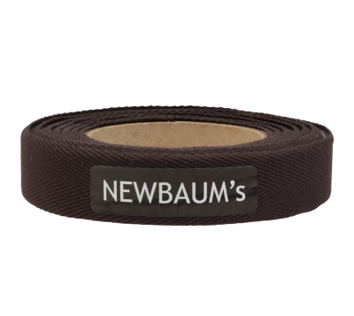 Newbaum`s Gepolstertes Baumwoll Lenkerband - Chocolate