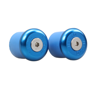 Nitto Bar End Caps - Blue