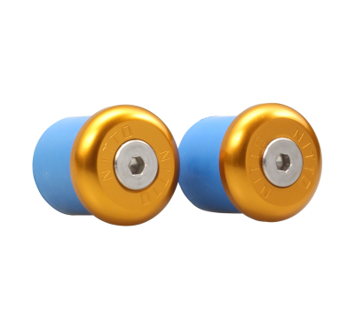 Nitto Bar End Caps - Gold