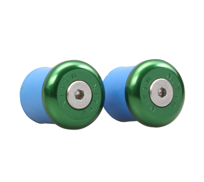 Nitto Bar End Caps - Green