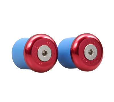 Nitto Bar End Caps - Red