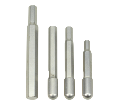 Runwell Genex Replacement Hex Bit - Silver