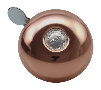 Crane Bell Co. Riten Bicycle Bell w/ Steel Band Mount - Copper