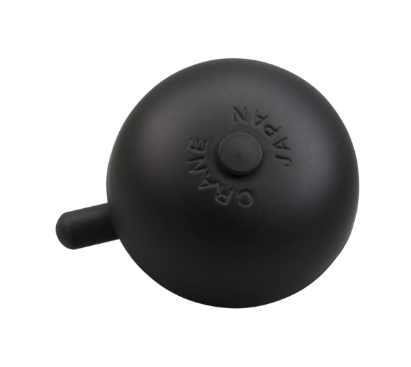 Crane Bell Co. Mini Karen Fahrradklingel mit Headset Spacer - All Black