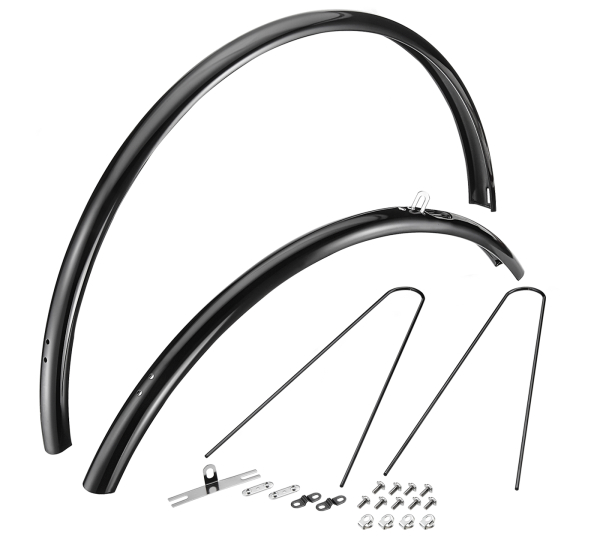Dia-Compe ENE F-1 Schutzblech Set - Black