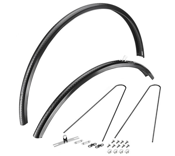 Dia-Compe ENE F-2 Schutzblech Set - Black