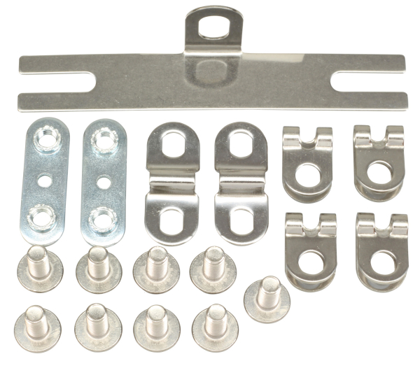 Dia-Compe ENE F1 & F2 Schutzblech Montage Set - Silver