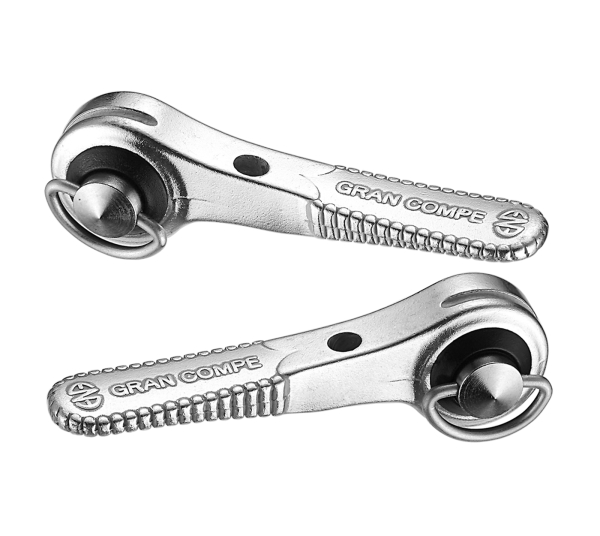 Dia-Compe ENE W-Shift Rahmenschalthebel Set - Silver