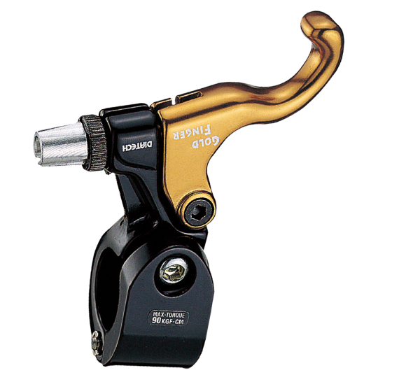 Dia-Compe TECH99DS "Gold Finger" Bremshebel - Black / Gold