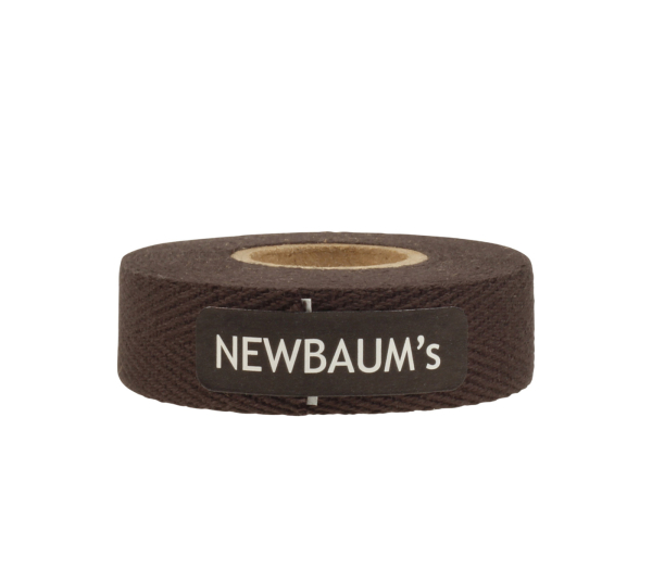 Newbaum`s Baumwoll Lenkerband - Chocolate