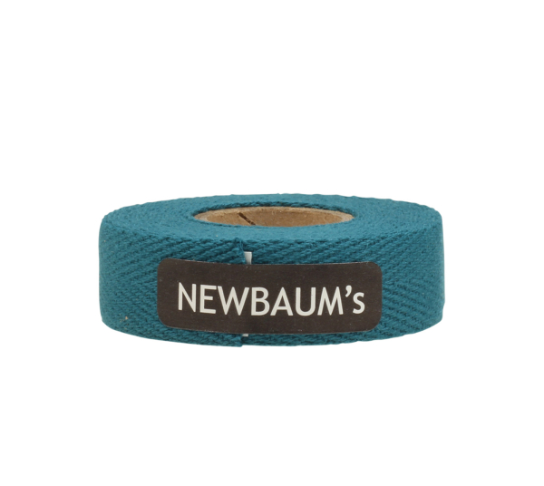 Newbaum`s Baumwoll Lenkerband - Teal