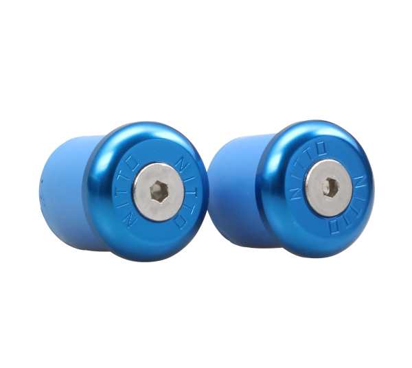 Nitto Lenkerendkappen - Blue