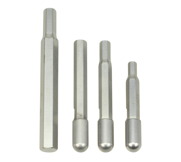 Runwell Genex Replacement Hex Bit - Silver